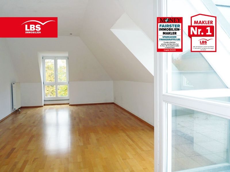 Dachgeschosswohnung im Ortskern Eichwalde